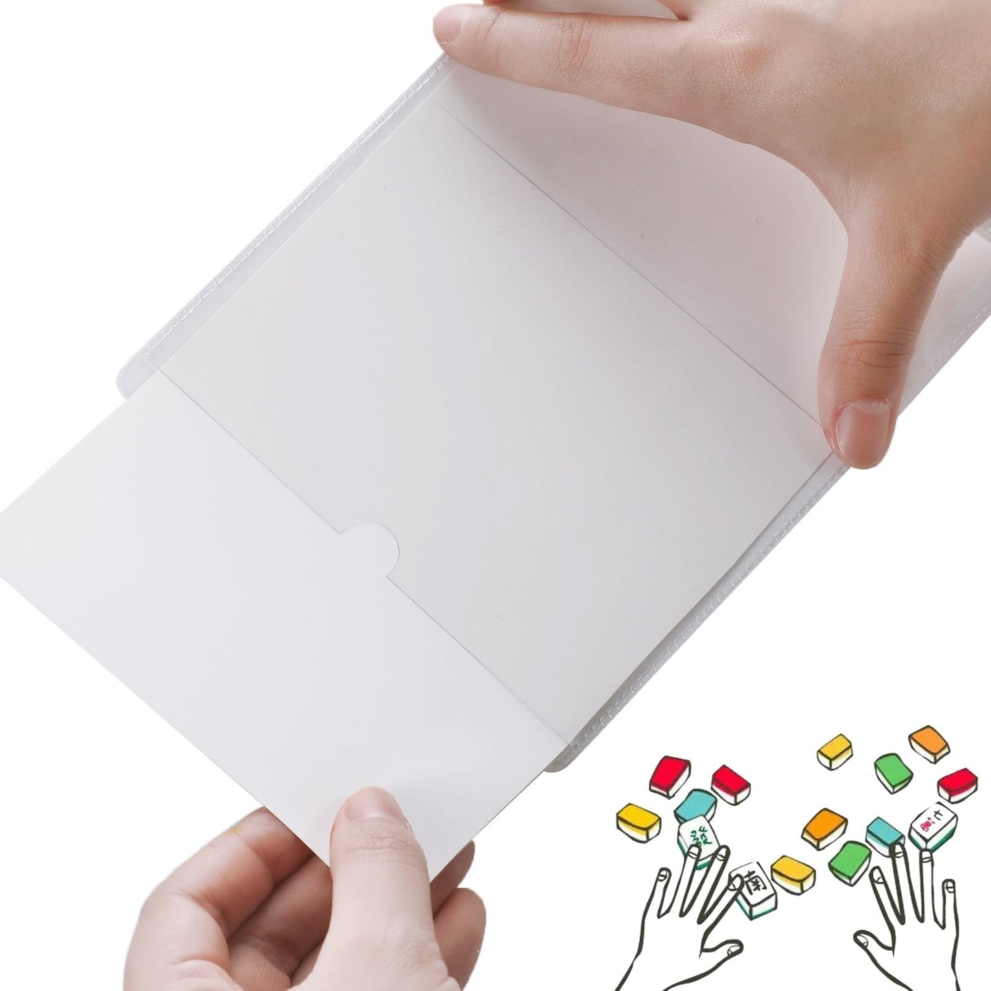 For Large Size 6.1 x4.8 lnchMahjong Score Cards
