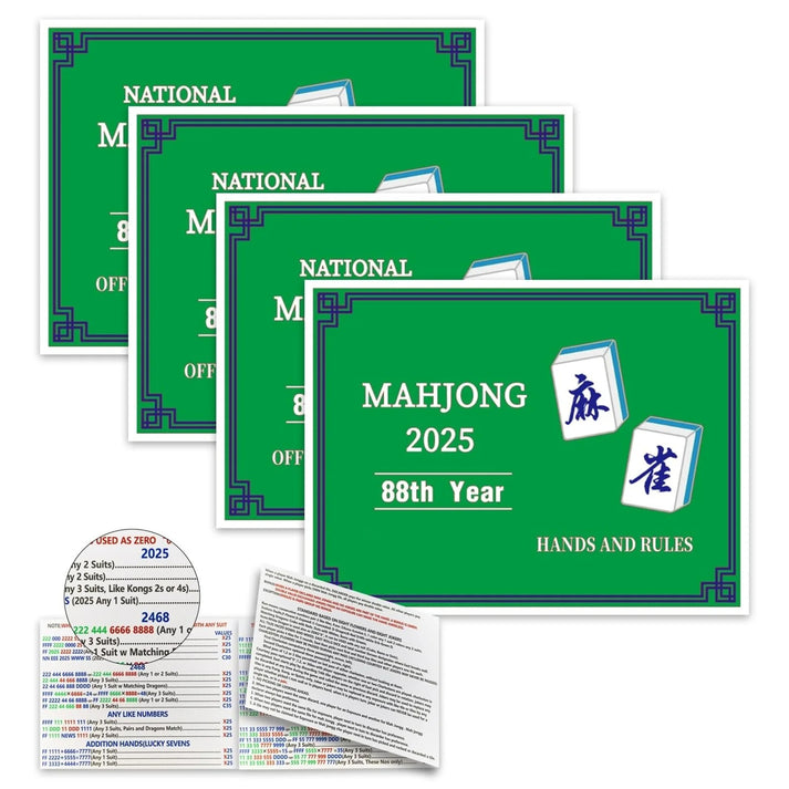 What’s New in the 2025 Mah Jongg Cards?