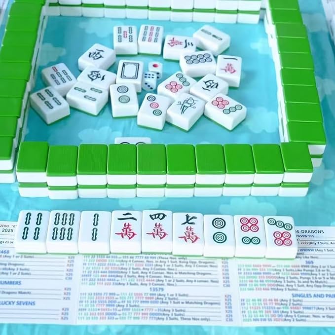 Key Features of the 2025 Official Mahjong Cards (4PCS)