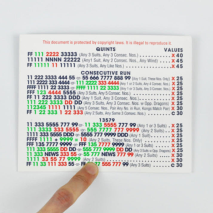 Where to Buy the 2025 Mahjong Card