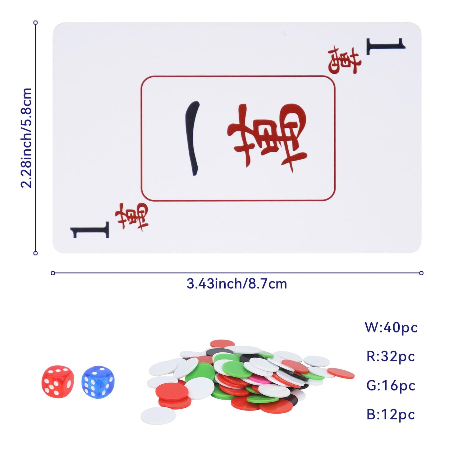 American Mahjong Playing Cards, Mahjong Playing Cards 2025, Traditional Card Game Set