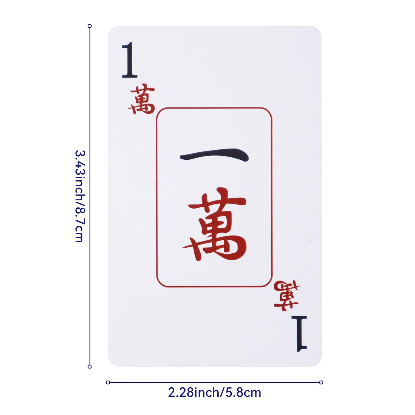 American Mahjong Playing Cards, Large Print Mahjong Cards, 2025 Edition, Waterproof Game Set